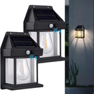 Outdoor Solar interaction Wall Lamp | Chronos Lights