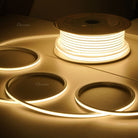 220V Flexible Silicone Neon Profile Light – 10x10mm | 50 Meter Roll - Chronos Lights