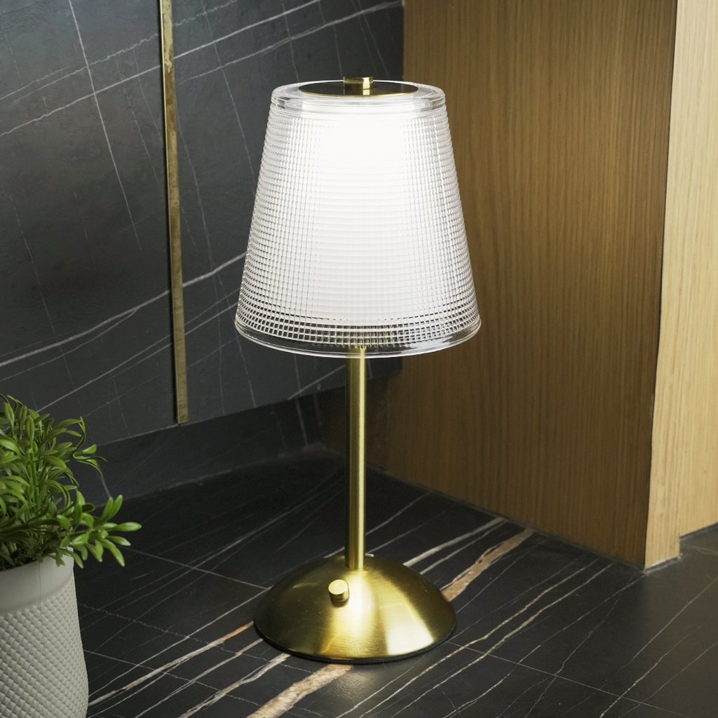 Vichy Portable Rechargeable LED Table Lamp | Chronos Lights