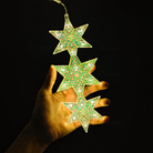 3 meter wide star curtain string lights for stage backdrop and event decoration