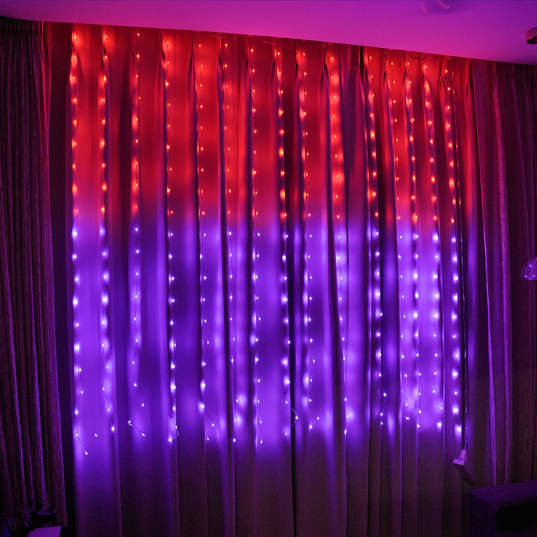 Dream Fairy Curtain Lights - Smart Pixel RGBIC LED | Chronos Lights