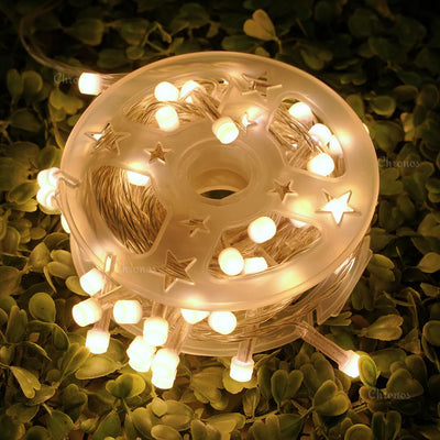 Gel Wire LED Series String Lights | 8mm Warm White LED