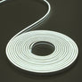 4×10 mm LED neon profile light roll, side bend.