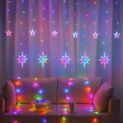 Polar Star Curtain Lights | Multi LED