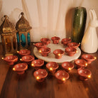 LED Brown Diya | Chronos Lights