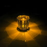 Crysta rechargeable dimmable LED table lamp with stepless brightness adjustment