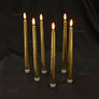 Decorative LED flameless taper candles for Diwali home decoration