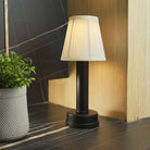 Filo cordless rechargeable table lamp with touch sensor control and adjustable LED brightness