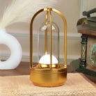 KEPI Arch black rechargeable table lamp with modern aluminum body and portable cordless LED lighting