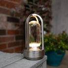 KEPI Arch cordless LED table lamp with cool white lighting for focused and functional illumination
