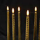 Easy battery operated LED taper candle switch mechanism