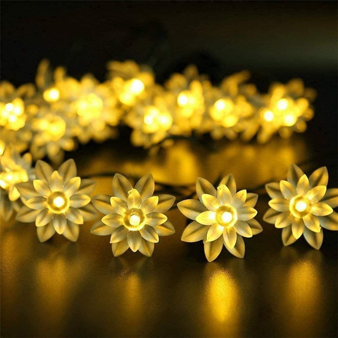 LED Daisy Flower Decorative String Light - Warm White Chronos Lights