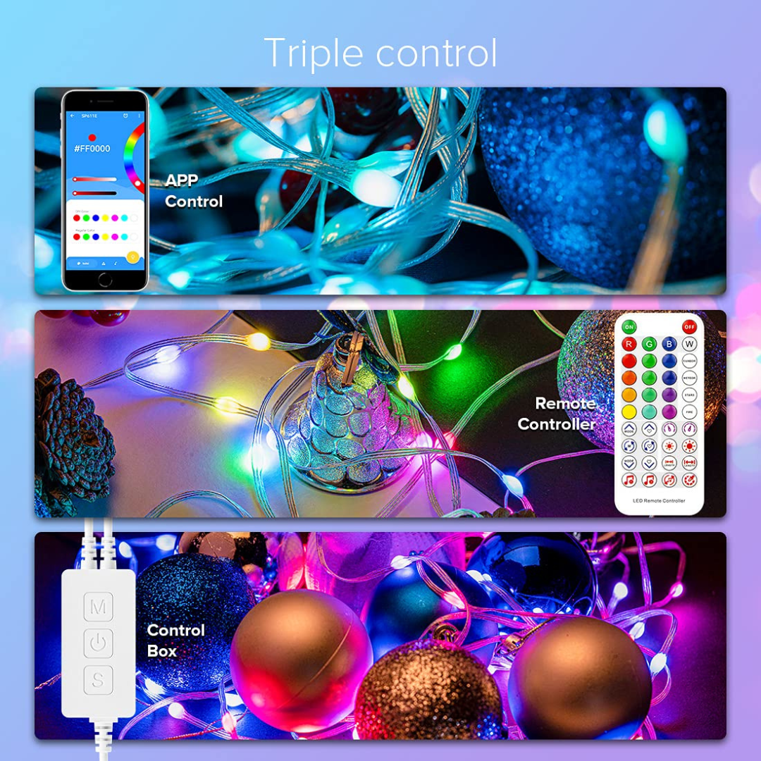 Shop LED Pixel Strip Controller WiFi Music LED Pixel – Chronos Lights