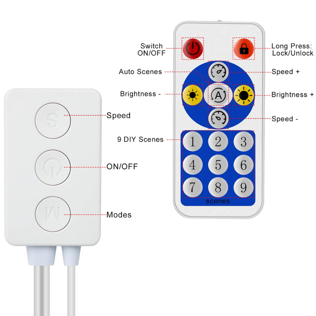 SP601E Bluetooth Controller Chronos Lights
