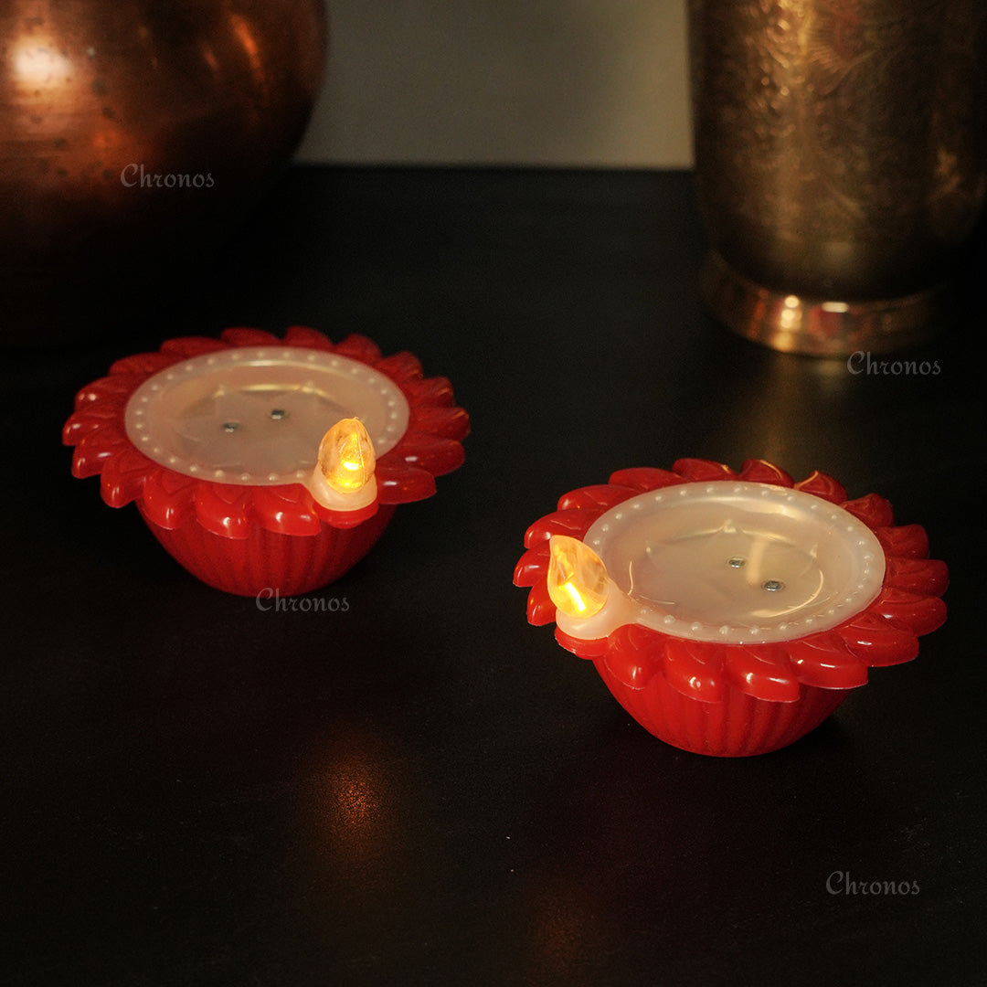 Supreme Diya - Water Sensor Pixel LED Light ( Pack of 6 ) | Chronos Lights