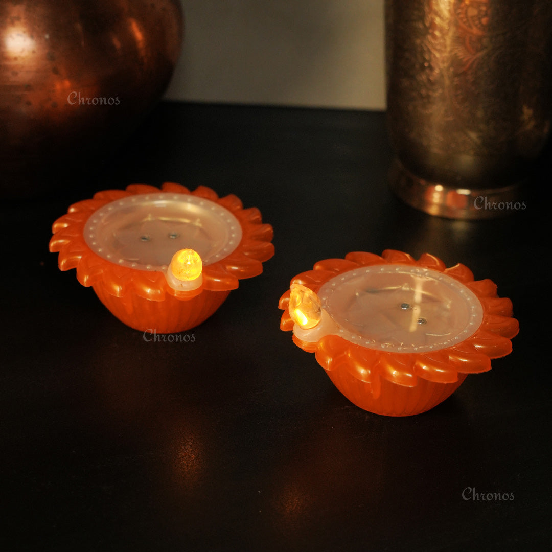 Supreme Diya - Water Sensor Pixel LED Light ( Pack of 6 ) | Chronos Lights