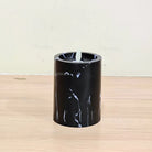 Battery operated black LED pillar candle for home ambience
