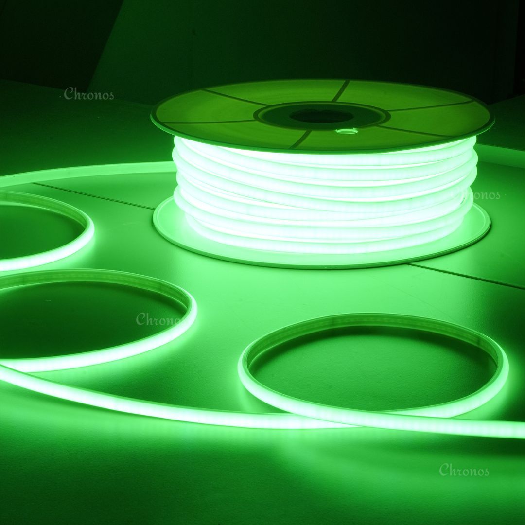 Chronos Lights frosted neon flex LED strip available in multiple vibrant colors