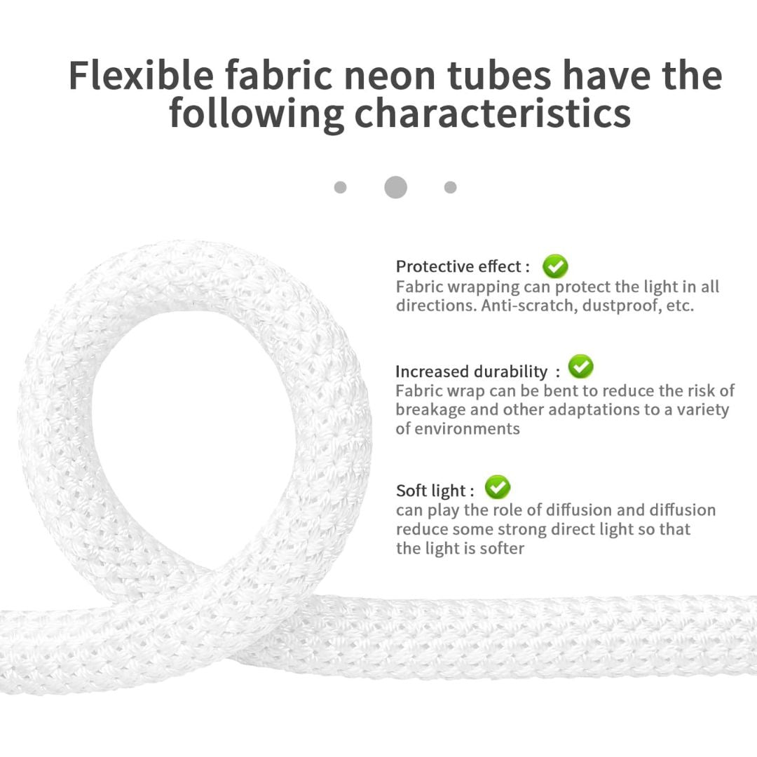 Chronos Lights smart RGBIC 360° neon rope LED flexible strip
