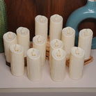 ChronosLights flameless dripping candles for festive and event décor