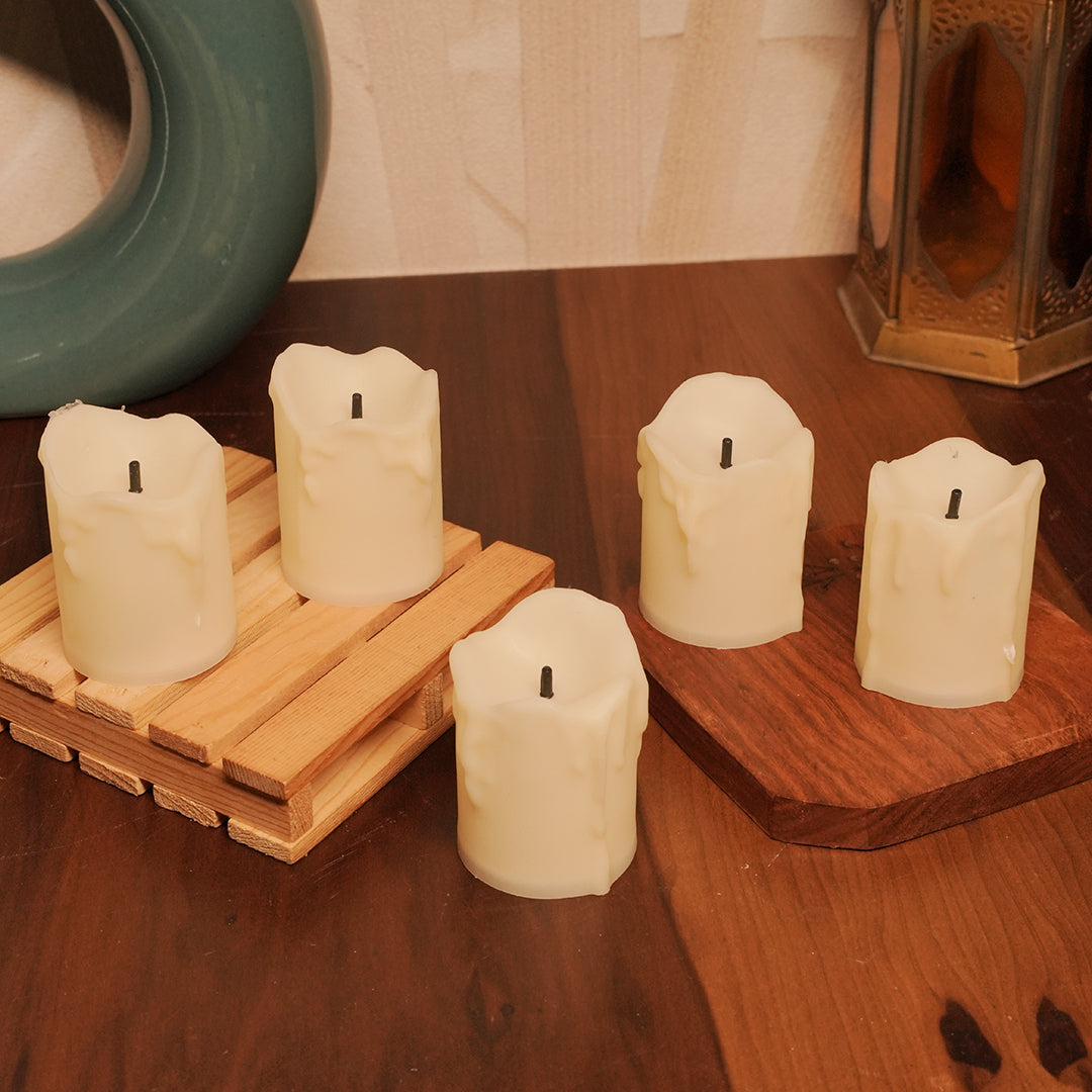 ChronosLights LED candles used for wedding and event decoration