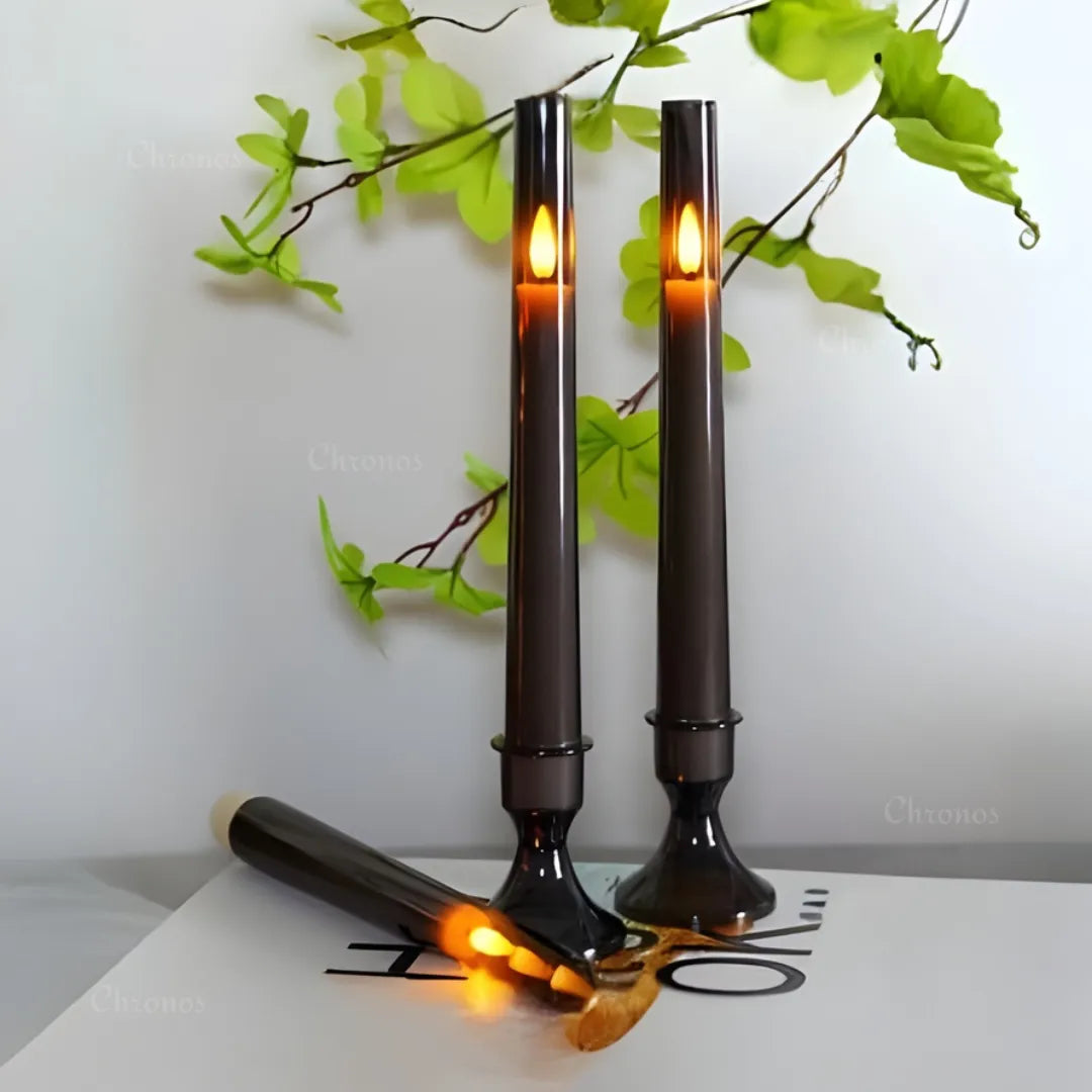 ChronosLights premium LED candles for elegant décor styling