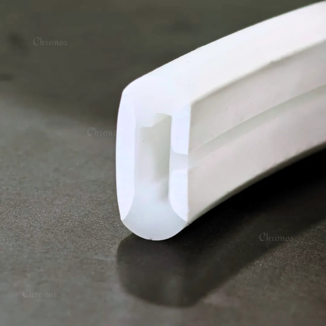 ChronosLights 7x16mm flexible silicone LED profile with dual side emitting light