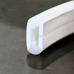 7mm x 16mm – Side View Flexible Silicone Profile for LED Strip Light – Dual Side Emitting