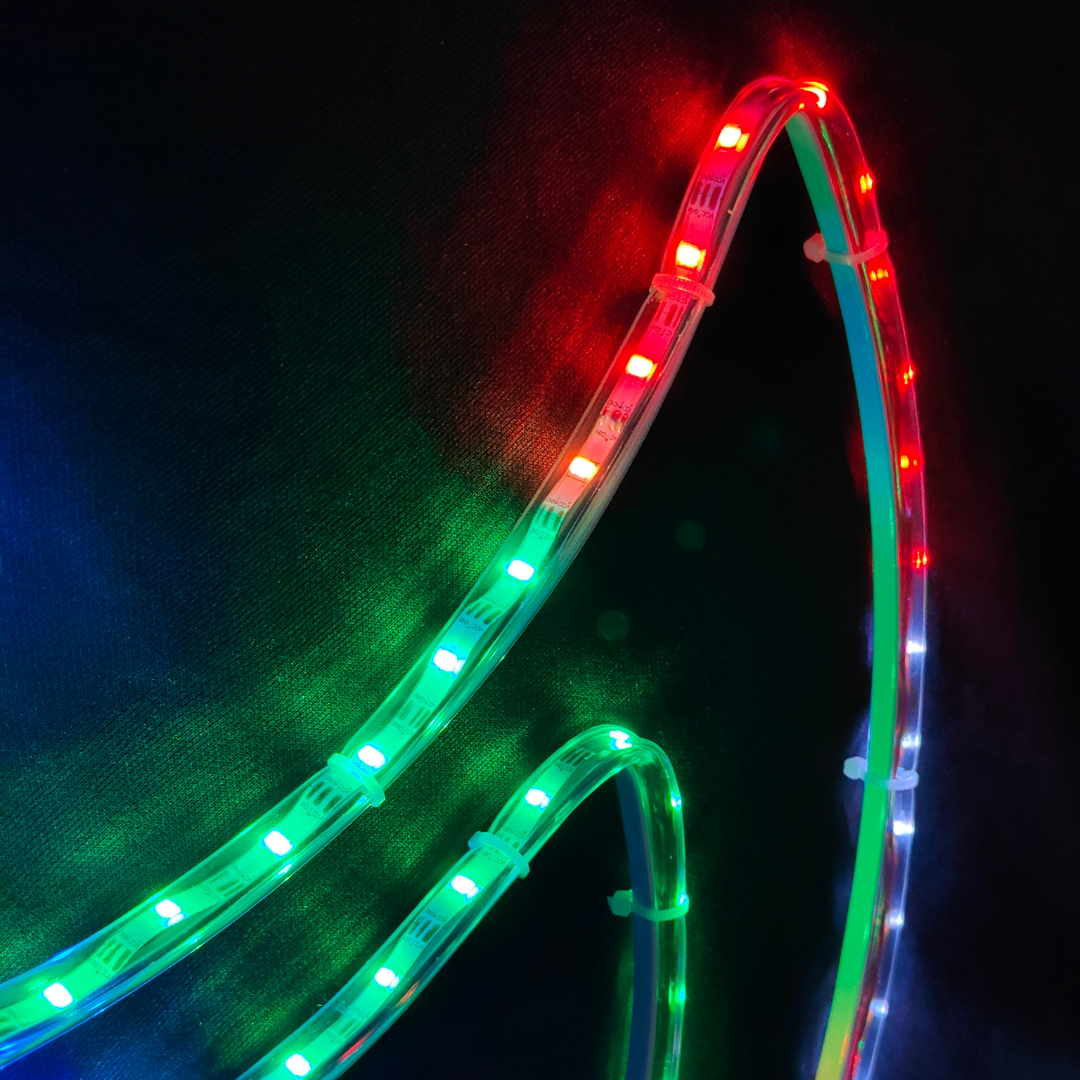 Colorful pixel LED diya hanging light for weddings, events, and stage décor