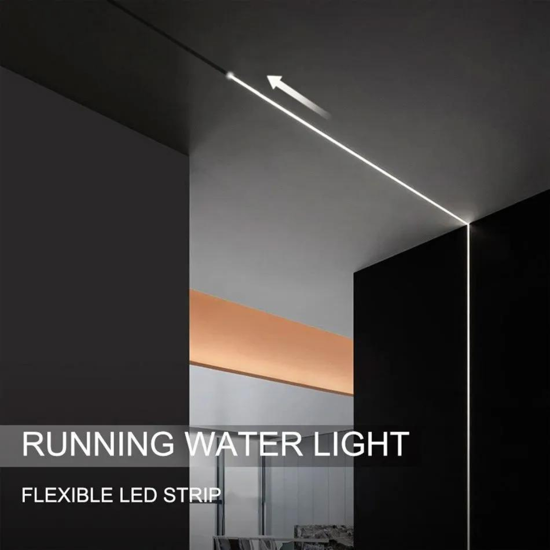 Cuttable LED strip lights every 21 LEDs (17cm) for customizable installation