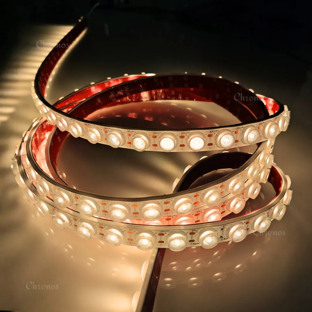 DC24V flexible wall washer light with elegant warm white glow for modern spaces
