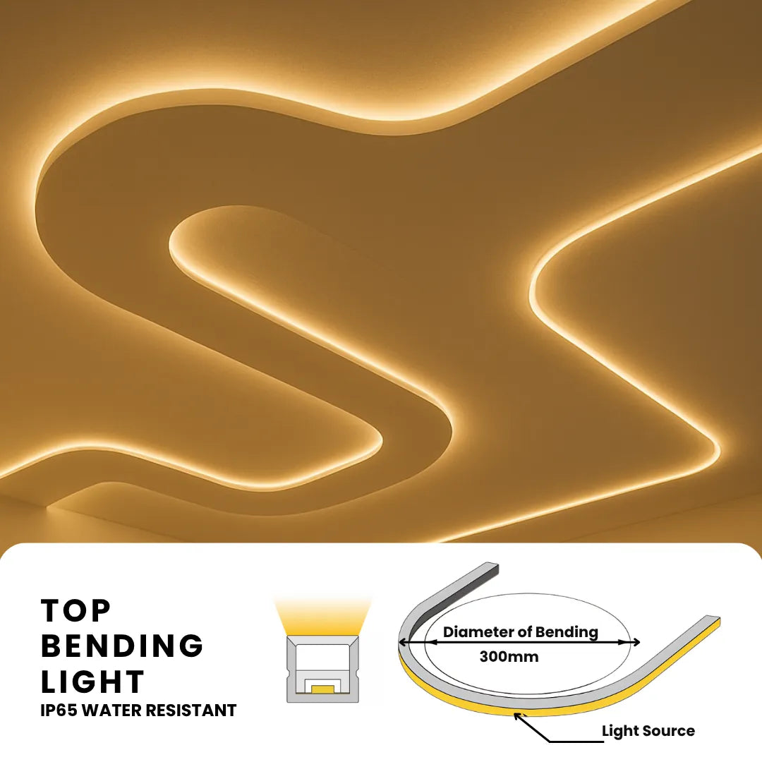 Direct AC220V neon light with no external driver required for installation