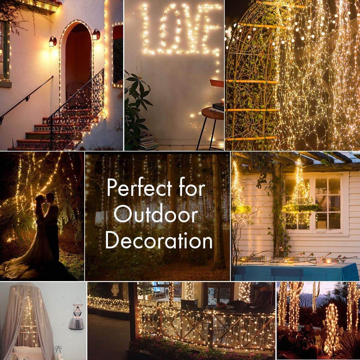 Fairy LED String Lights for Diwali and Christmas – Copper Wire Battery Operated Décor