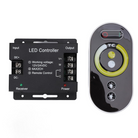 Dual channel LED controller for brightness and color temperature control