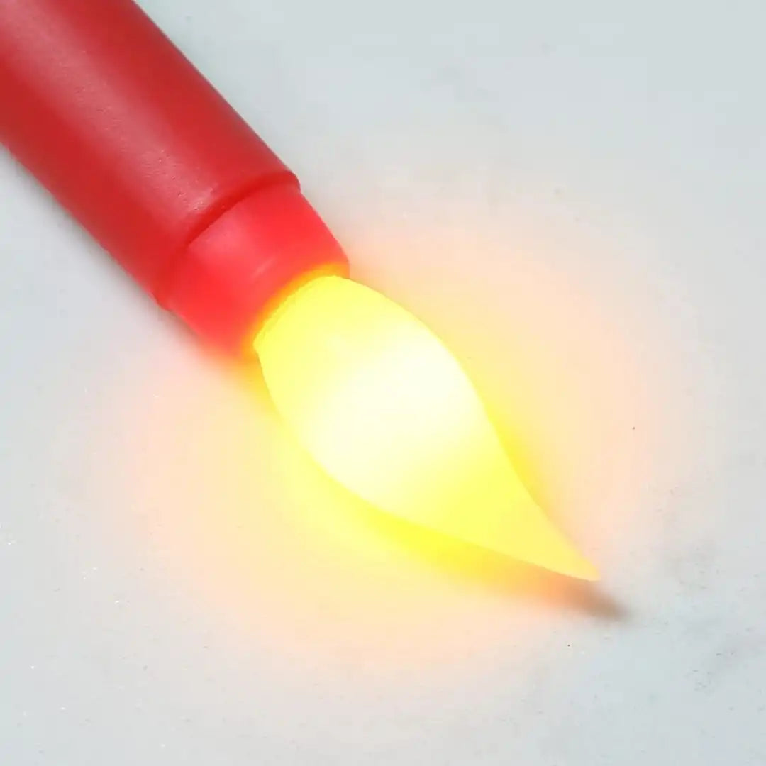 Energy-Efficient LED Taper Candle by Chronos Lights – Long Battery Life