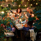 Energy-efficient G40 LED bulbs with 1W consumption, perfect for outdoor string light setups