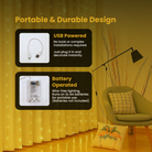 Fairy lights with remote control and 8 lighting modes
