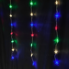 Fairy star curtain lights for party backdrop and photo booth decoration