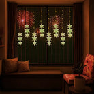 Festive 3-star curtain lights for events, parties, and special celebrations