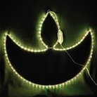 Festive LED diya wall hanging with color changing RGB effects and dynamic lighting patterns