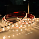 Flexible LED wall washer light with 20x10mm silicone body and warm white illumination