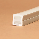 Durable 8mm x 8mm silicone profile for LED strip lights, offering flexible protection and smooth installation.