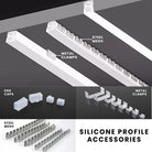 Top Emitting Flexible LED Silicone Profile – 17x08 for premium lighting