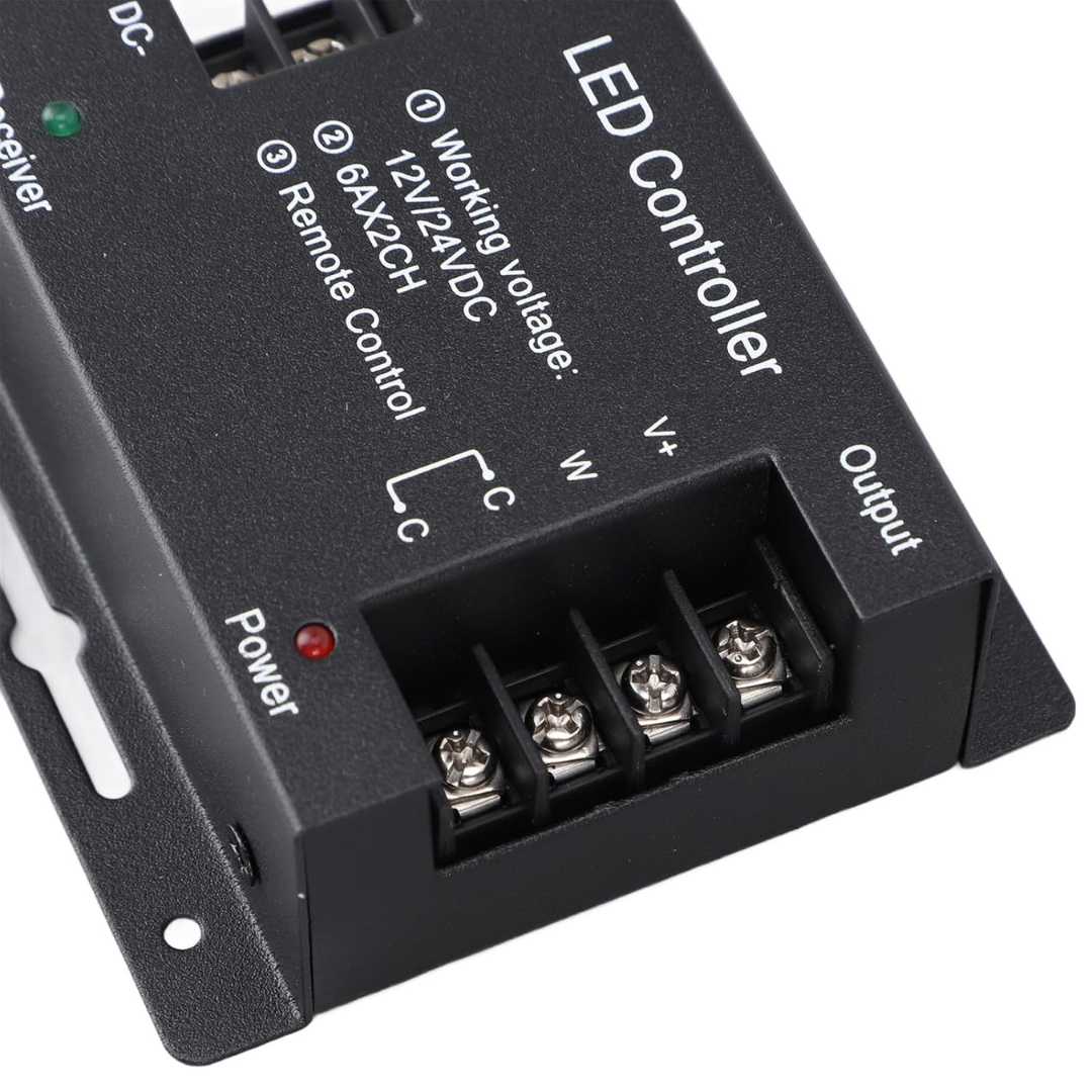 Smooth and flicker-free dimming controller for 12V 24V LED strips