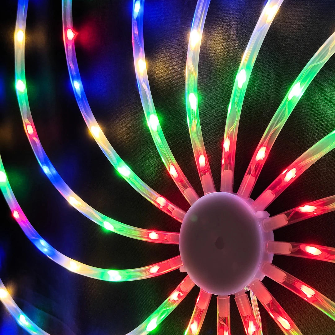 Ganpati chakra LED light with multiple flashing and steady lighting modes
