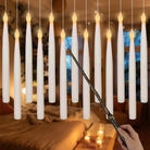 Battery-Operated Floating Candle Set – Safe Indoor Lighting for Pooja & Parties