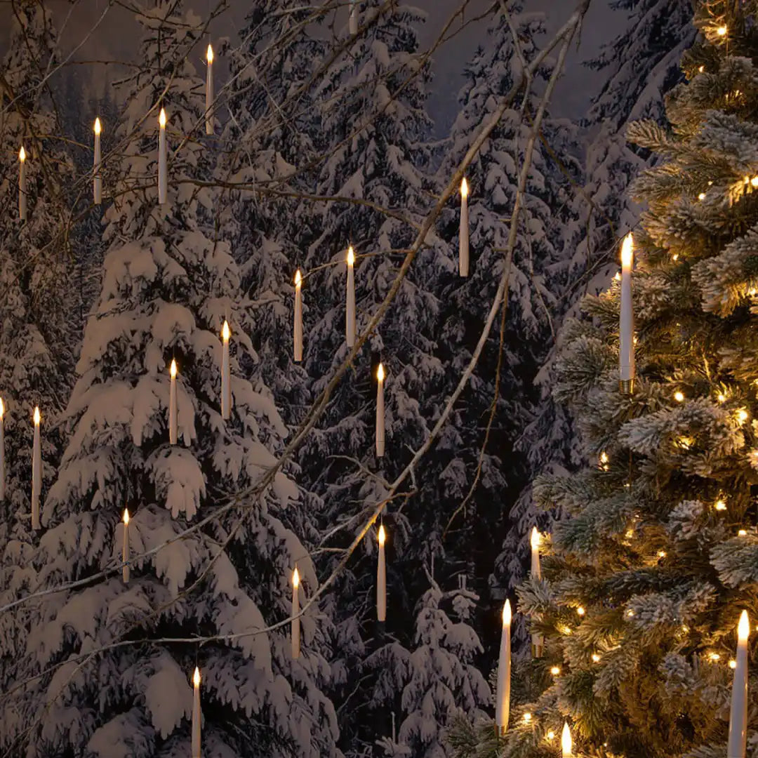 Hanging Floating Candles for Ceiling Décor – Enchanting Ambient Light