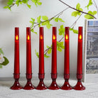 Flameless LED candle set for stylish home decoration