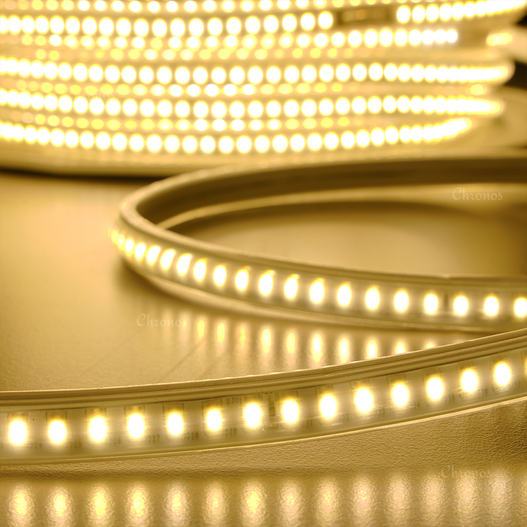 High brightness LED Rope Lights with 144 LEDs per meter for vibrant illumination.