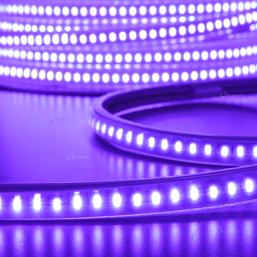 IP65 LED Rope Lights for garden fences, terraces, and outdoor decoration.